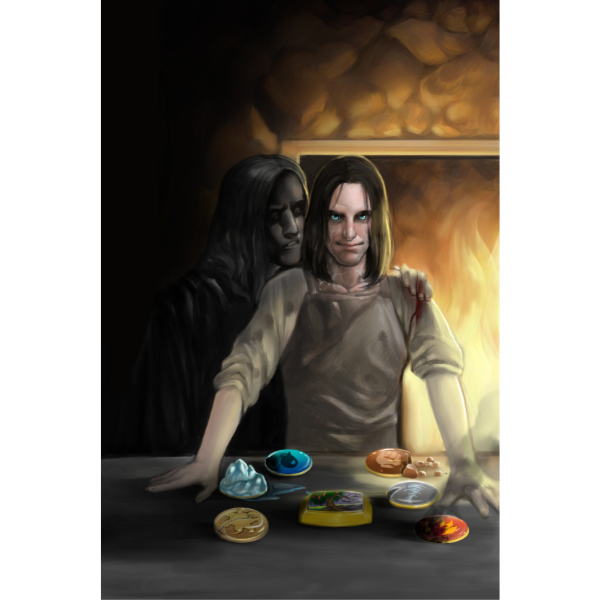 The Shooting Star Press - Mage World 3 - cover by Andrea Montano