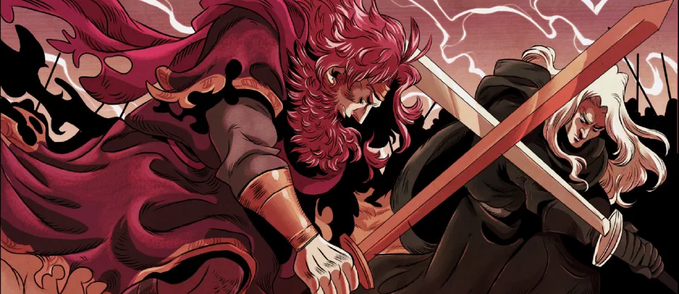 The Shooting Star Press - The Red King - series artwork