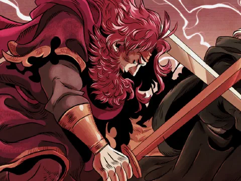 The Shooting Star Press - The Red King - series artwork