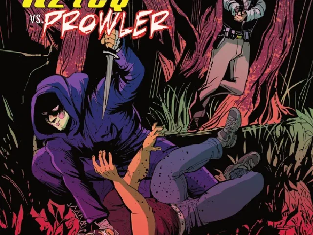Lucha Comics - Azteq versus Prowler - animation artwork