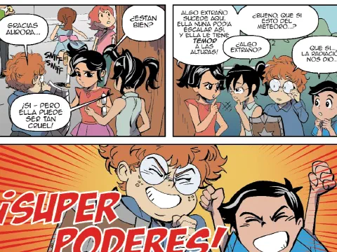 The Shooting Star Press - The Adventures of Super Yeiya - Spanish edition sample page