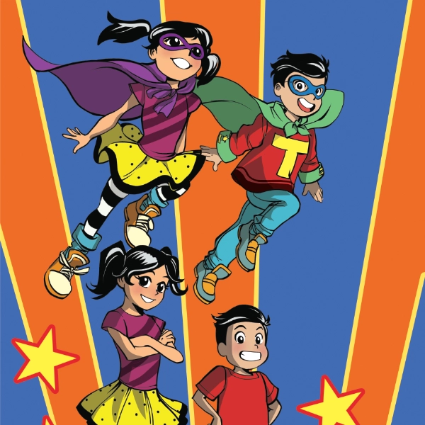 The Shooting Star Press - The Adventures of Super Yeiya - series artwork