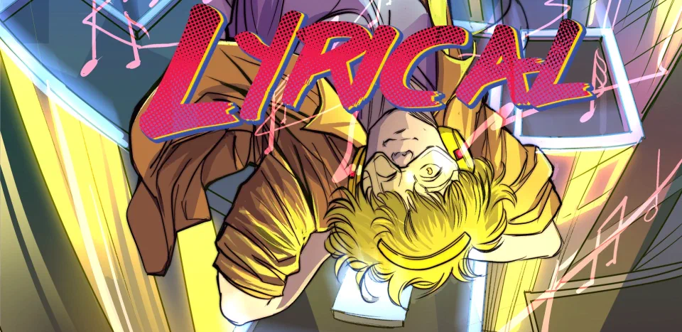 Lucha Comics - Lyrical, issue one - cover